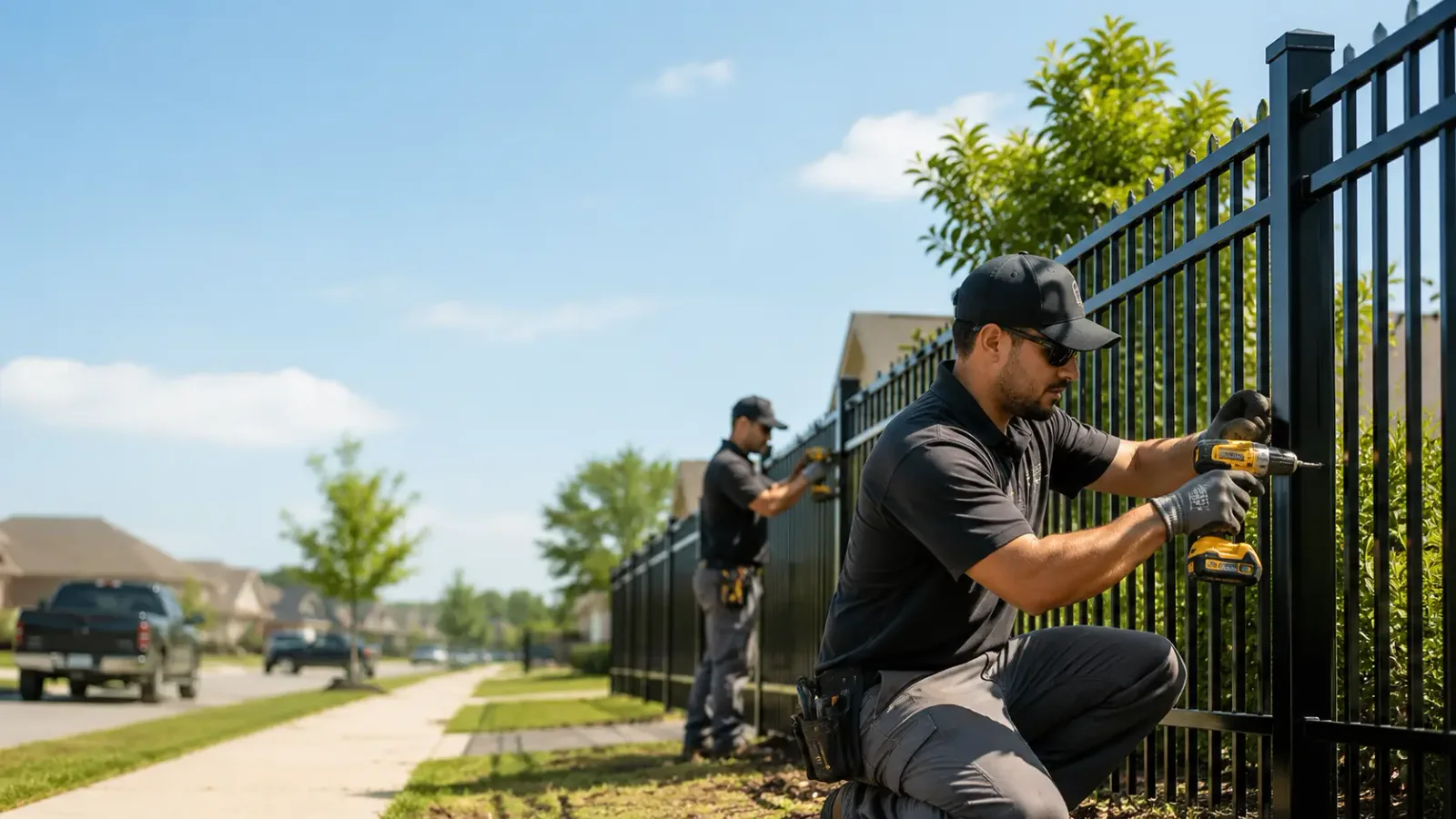 Metal Fence Installation in Hereford, TX